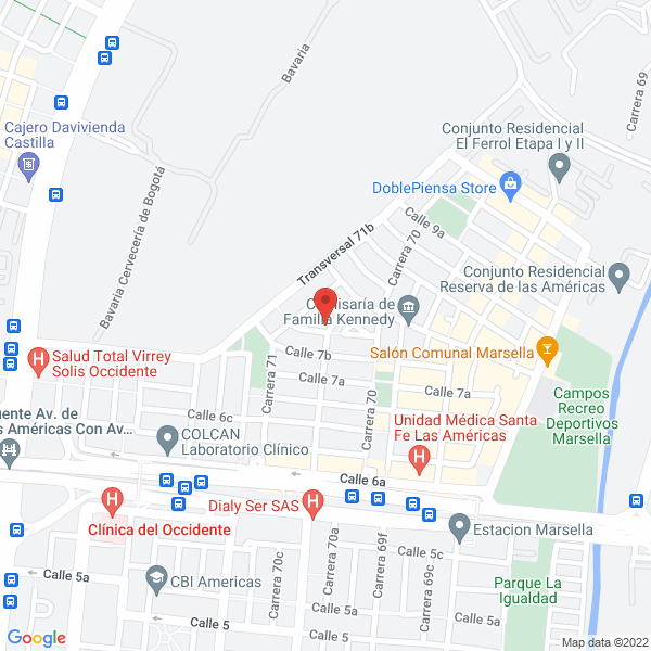 Mapa de Delta Sports S.A.S.