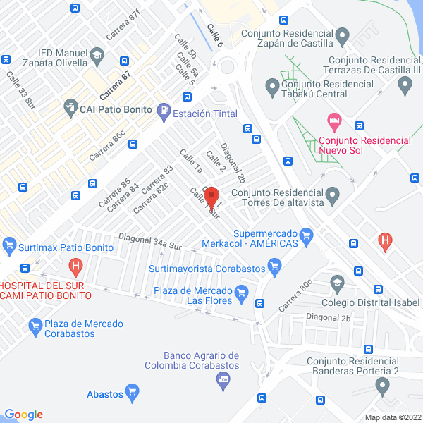Mapa de Maquiservicios Oviedo S.A.S.