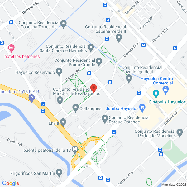 Mapa de Full Cars And Services S.A.S.
