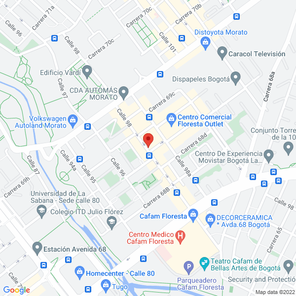 Mapa de Di Marketing Planet Ltda.