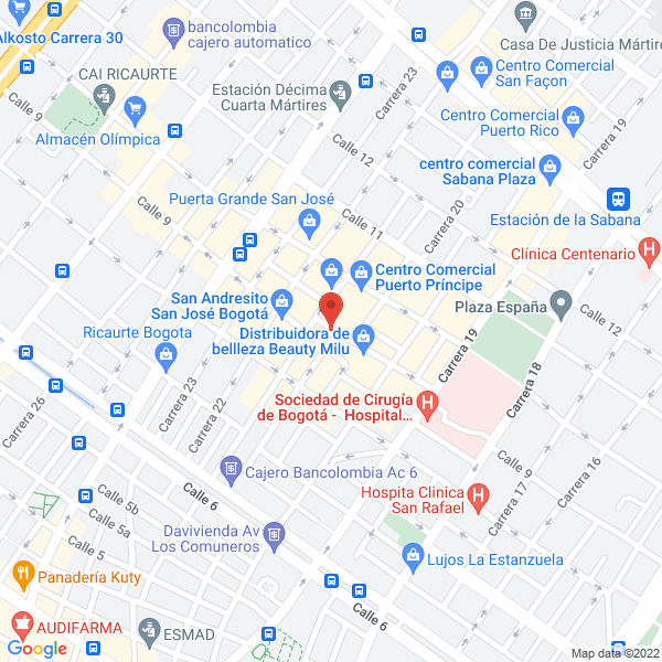 Mapa de Grupo Edpracol S.A.S.