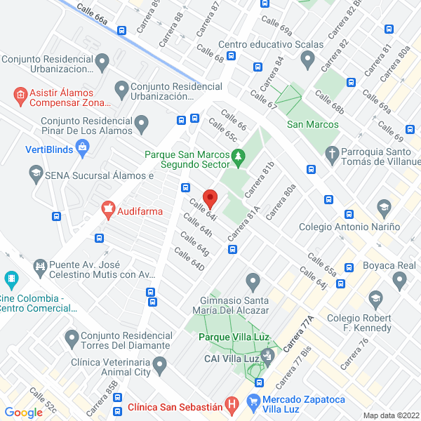 Mapa de Inversiones Romez S.A.S.