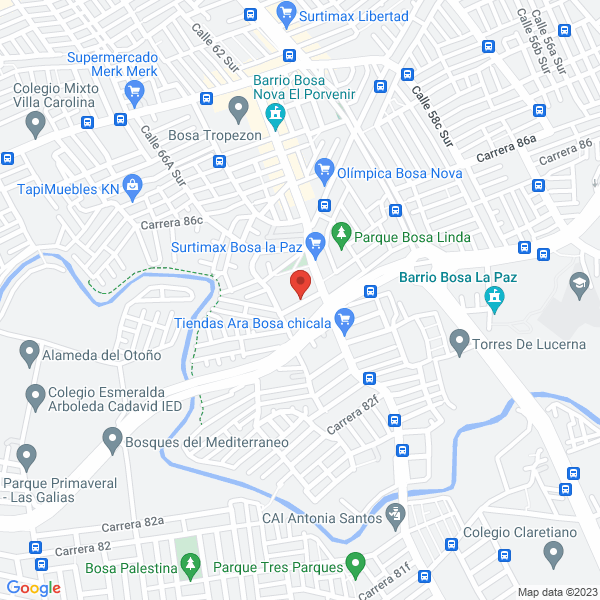 Mapa de Trans O&C Soluciones S.A.S.