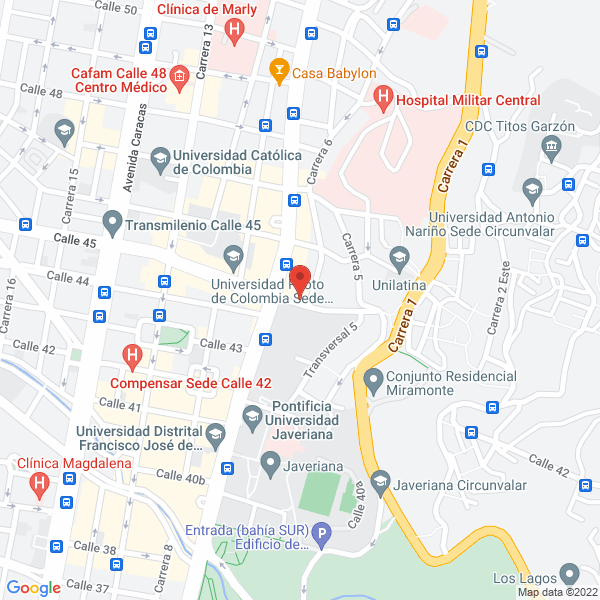 Mapa de Touch Corporation S.A.S.