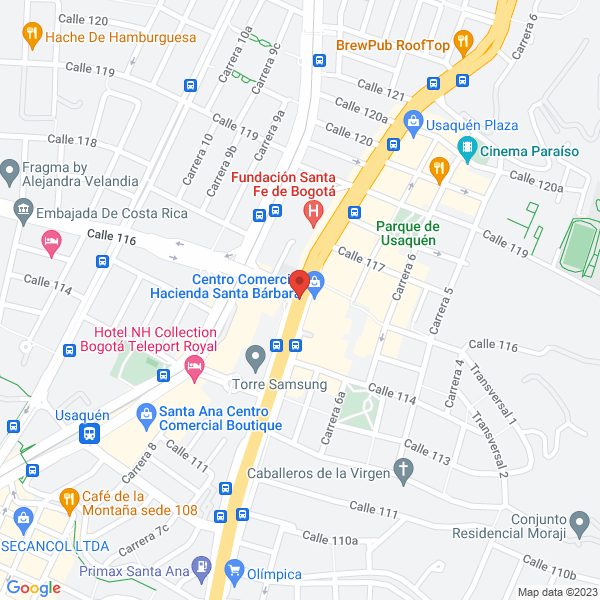 Mapa de Erte Ltda.