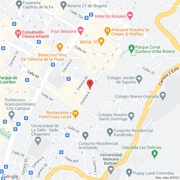 Mapa de Ewash S.A.S.