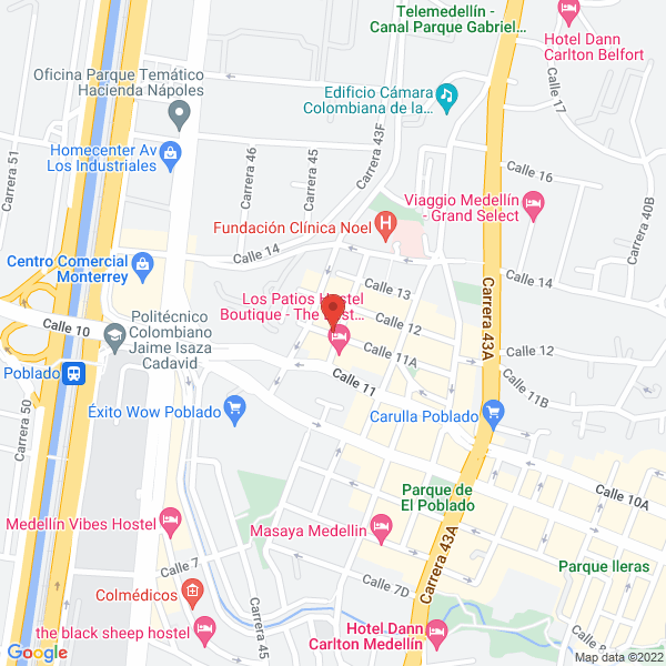 Mapa de Malevo S.A.S