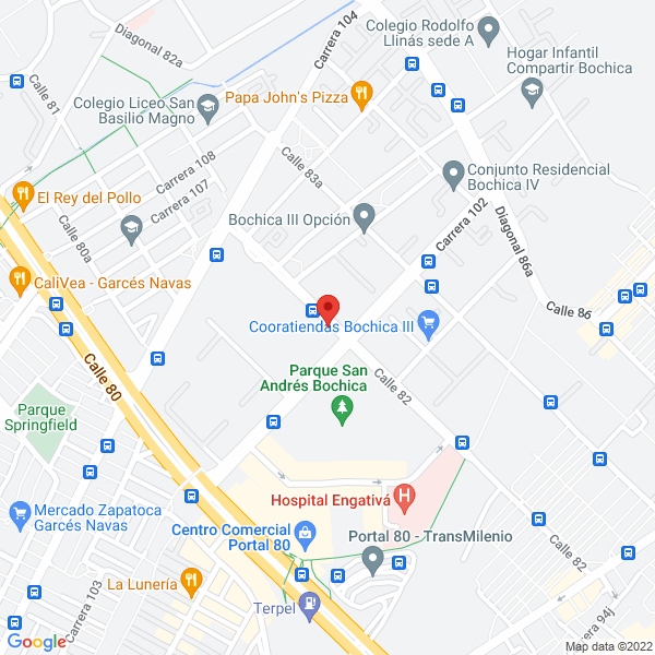 Mapa de M & H Comercializadora Ltda.