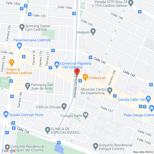 Mapa de Administradora De Servicios Sinergia S.A.S.