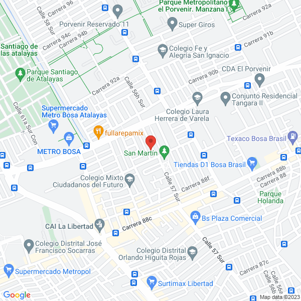 Mapa de Seguridad Electrónica E G S.A.S.