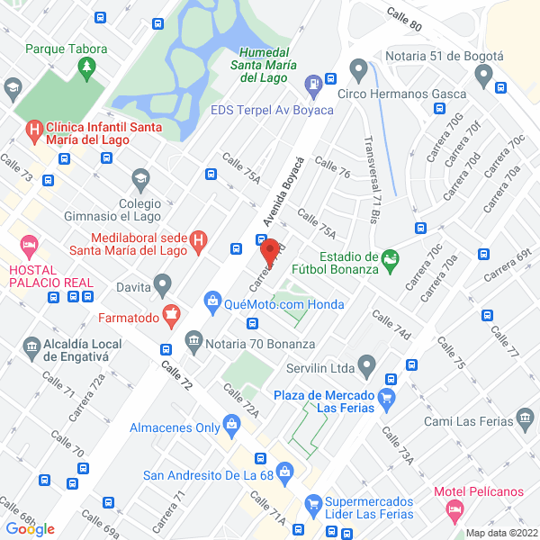 Mapa de Emprescoltur Gr S.A.S.