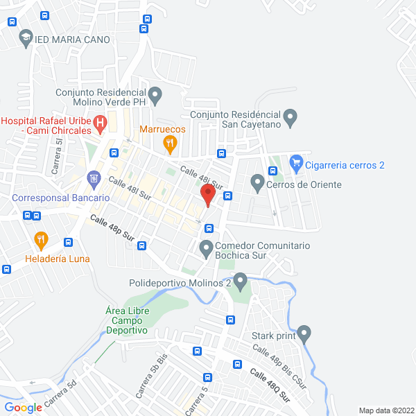 Mapa de Tnj Electrónica S.A.S.