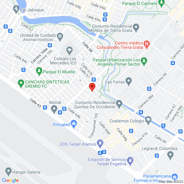 Mapa de Lubricants & Coolants Colombia S.A.S.