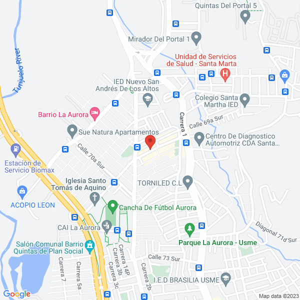 Mapa de Comercializadora Avícola Gutiérrez Neva Y Cía. Ltda.