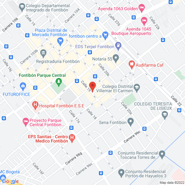Mapa de Grupo Empresarial Afemar S.A.S.