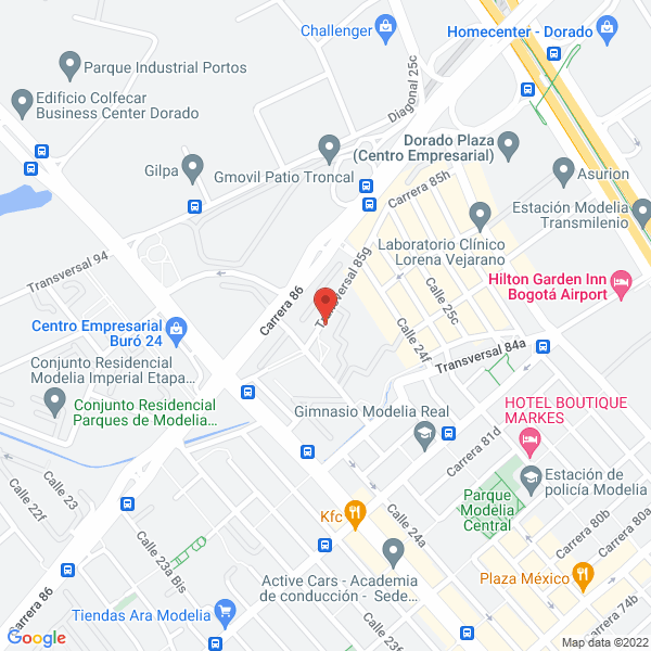 Mapa de Bionaturales Pacheco Giraldo Y Cía. Ltda.