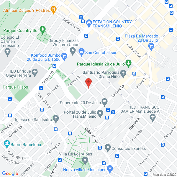 Mapa de Ferreléctricos Marcas S.A.S.