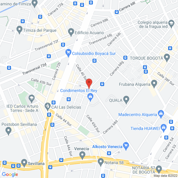Mapa de Mecánica Spress S.A.S.