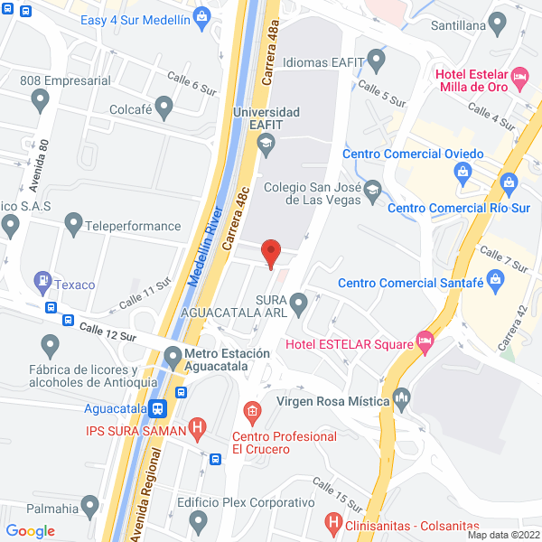 Mapa de Bike Partner S.A.S