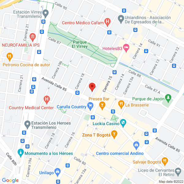 Mapa de Porotek Soluciones Tecnológicas S.A.S.