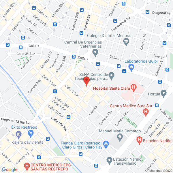 Mapa de Talleres Laverde Salazar S.A.S.