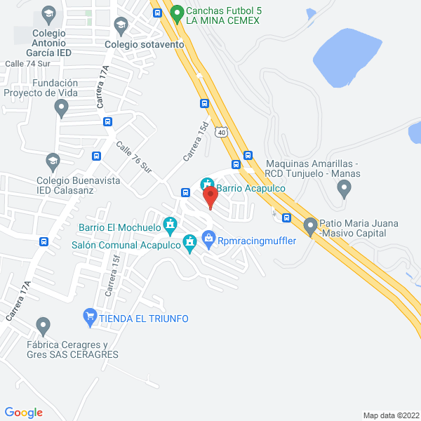 Mapa de Tecnieléctricos L C E S.A.S.