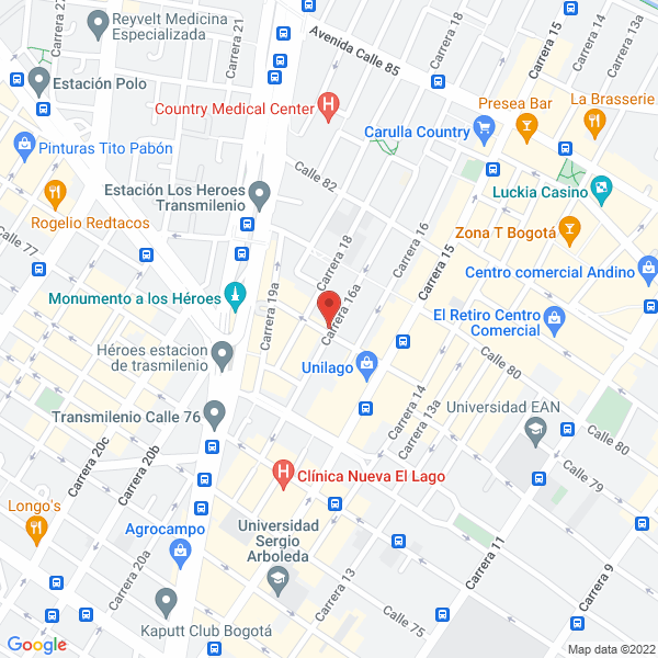 Mapa de Botanicus S.A.S.