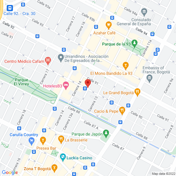 Mapa de Eline Clínica Dental