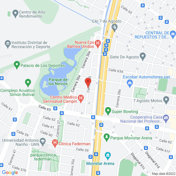 Mapa de Bocaditos Magicos S.A.S.