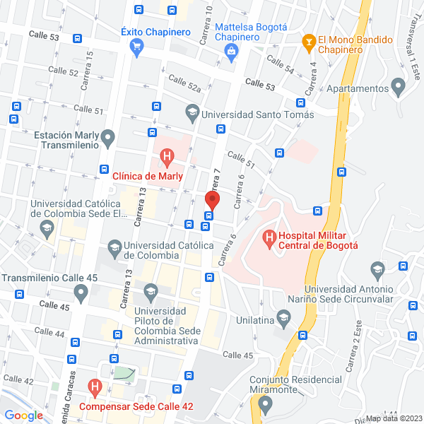 Mapa de Ocean Group S.A.S.
