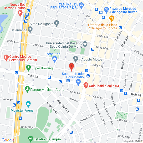 Mapa de Gerbuting Farma S.A.S.