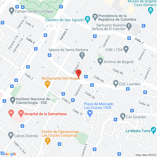 Mapa de Acba Gourmet S.A.S.
