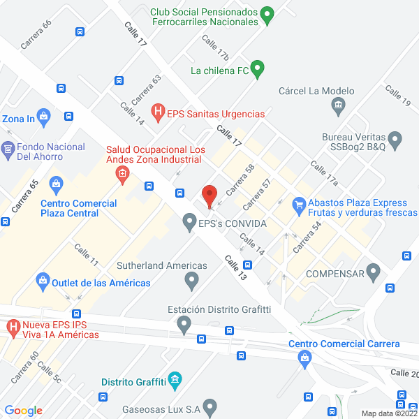 Mapa de Colfilrepuestos S.A.S.