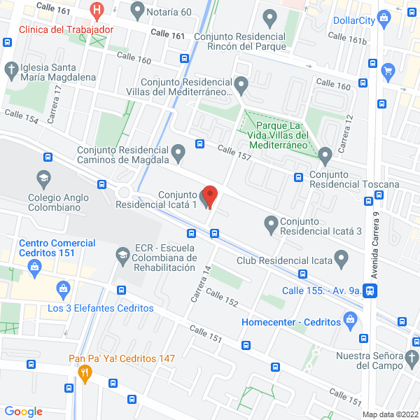 Mapa de Elekter Ingeniería S.A.S.