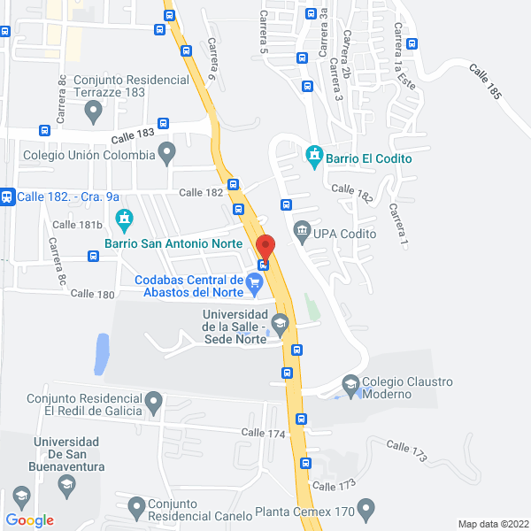 Mapa de Carnes Finas De La Costa S.A.S.