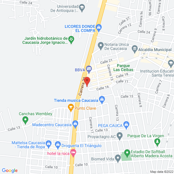 Map of Syp Caucasia S.A.S.