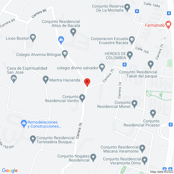 Mapa de E3S S.A.S.