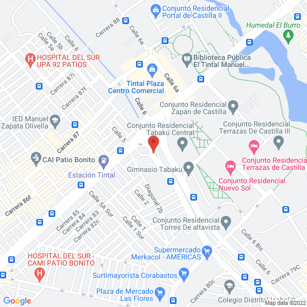 Mapa de Ferrotecknia S.A.S.