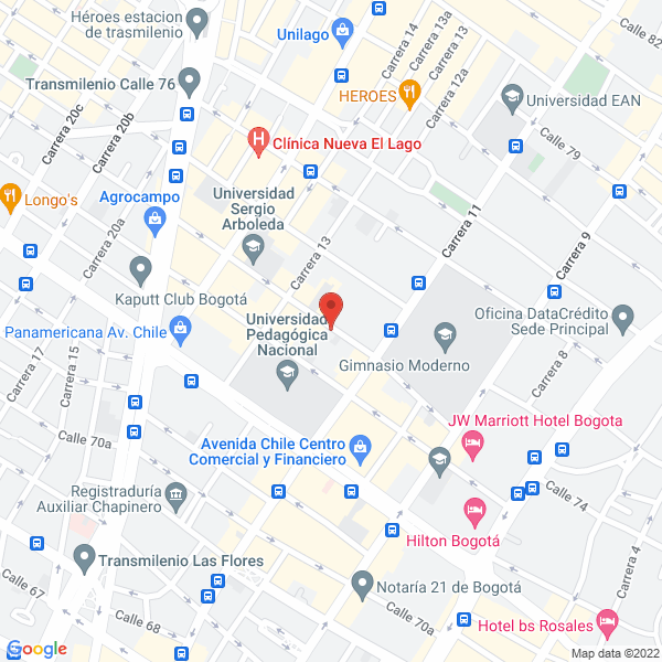 Mapa de Magnna S.A.S.