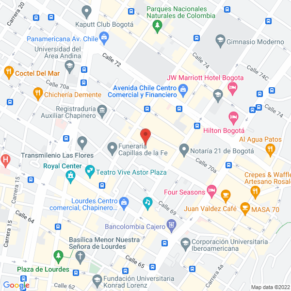 Mapa de Amúra S.A.S.