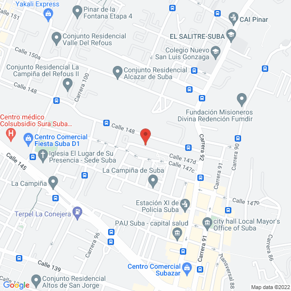 Mapa de Rahem S.A.S.