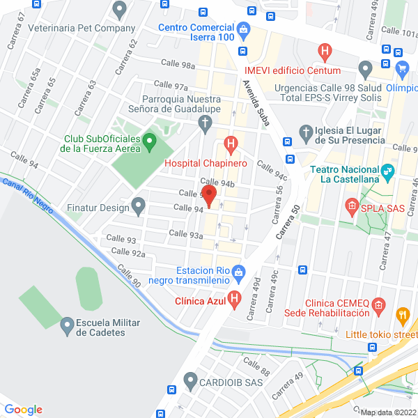 Mapa de Yazcar Drive S.A.S.