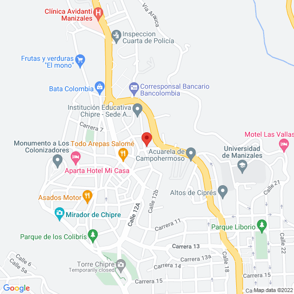 Map of Salud Laboral Y Prevencion Sas
