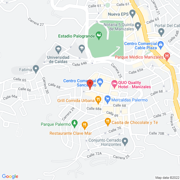 Map of Jaltech Soluciones Tecnológicas S.A.S.