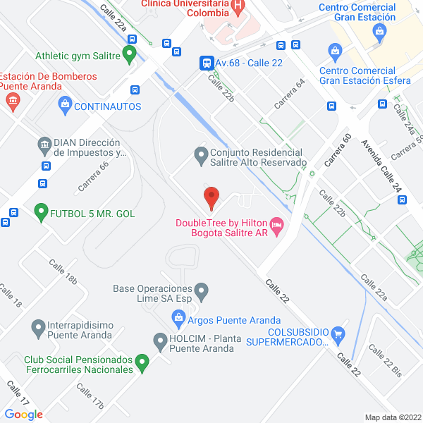 Mapa de Suministros Y Servicios Gourmet S.A.S.
