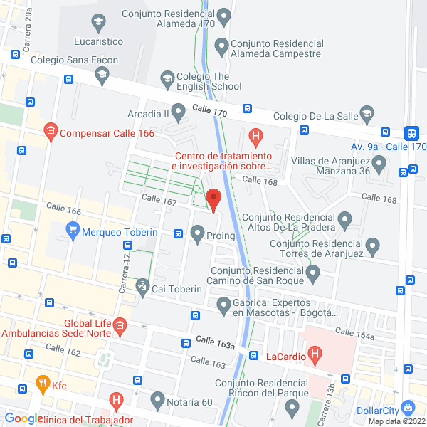 Mapa de Jorescom S.A.S.