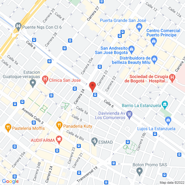 Mapa de Ar Car Frío Ltda.