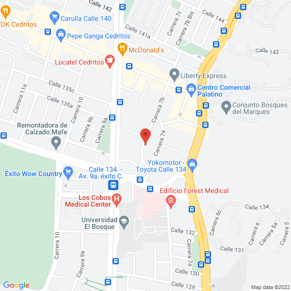 Mapa de Expanzion Beersheva S.A.S.