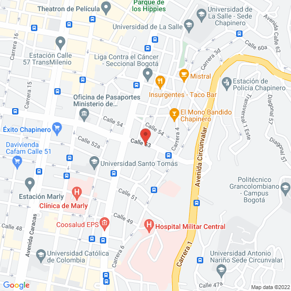 Mapa de Eco Wash De Colombia S.A.S.