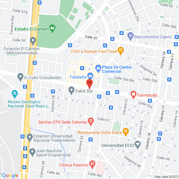 Mapa de Taller A Su Casa S.A.S.